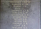 Anthony's name is inscribed inside Runnymede Memorial.