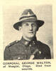 Newspaper Clipping of Cpl George Walton