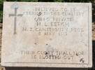Haakon's gravestone, Redoubt Cemetery, Gallipoli, Turkey.