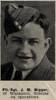 6th RNZAF crew member of last air operation of 75 (NZ) Squadron Lancaster ILM 268 AA-D : RNZAF Air Gunner Flight Sergeant John Matthew Biggar NZ 427945 of Wanganui (Killed).