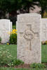 Ronald's gravestone, Sangro River War Cemetery, Italy.