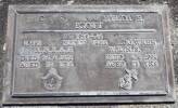 Grave plaque Brott Cyril Stanley