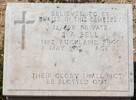 Stephen's gravestone, Redoubt Cemetery, Gallipoli, Turkey.