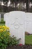 # 44284 Rifleman Brian Massey Hutchinson&#39;s grave in the  Polygon Wood Cemetery, Zonnebeke, West-Vlaanderen in Belgium