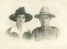 Ethel Amelia Oliver (n&#233;e Hosking) and William Henry Oliver, probably in the UK before Ethel emigrated to New Zealand. (Bill had emigrated before the war and met Ethel in his native Cornwall while on leave.)