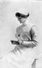 nurse in uniform seated