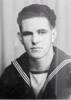 Navy portrait of Ross Buckley (taken through glass).