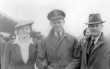 Phil on his return home with his parents Chip (Charles) & Jean Langsford in 1945