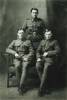 Gus Murphy (Cornelius Lionel Augustine Murphy standing) with his younger brothers Cyril (Seated left)and Gerald.  Three brothers from Mataroa NZ. 