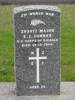 Headstone of Major Eric John Cornes, s/n 293077