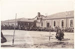 High jump at POW camp