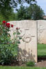 Sydney's gravestone, Cassino War Cemetery, Italy.