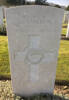 Photo of John's grave in Tidworth Military Cemetery, Wiltshire