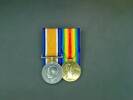 WW1 medals for Cecil James Averis remounted in 2015