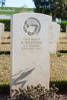 Nick's gravestone, Enfidaville War Cemetery, Tunisia.
