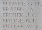 Joseph's name is inscribed on Messines Ridge NZ Memorial to the Missing, West-Flanders, Belgium.