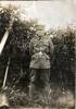 Soldier standing. WW1 uniform
