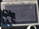 2nd NZEF, 7141 Capt R I CRAFTS, 27 Machine Gun Btn, died 13 March 1991 aged 81 years; A L NESSIE CRAFTS, died 13 May 1995 aged 87 years. Both are buried in the Taruheru Cemetery, Gisborne Blk RSA 34 Plot343