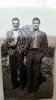 Terence Soper and his father Algernon Soper - at Takaka, Nelson District - before the war.