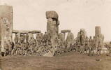Postcard sent home from Jim at Sling, taken at Stonehenge