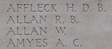 Robert's name is inscribed on Tyne Cot Memorial to the Missing, Belgium.