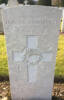 Photo of Herbert's grave in Tidworth Military Cemetery, Wiltshire
