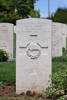 Richard's gravestone, Sangro River War Cemetery, Italy.
