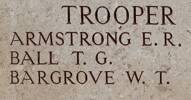 Edward's name is on Chunuk Bair New Zealand Memorial to the Missing, Gallipoli, Turkey.