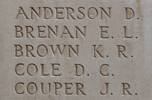 Kenneth's name is inscribed on Tyne Cot Memorial to the Missing, Belgium.