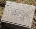 John's gravestone, Canterbury Cemetery, Anzac Cove, Gallipoli, Turkey.