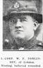 Lance Corporal W F Tomlinson - of Cobden.