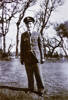 Portrait of Harold Halligan (NZ4215241) taken at Sidmouth England, 1944.