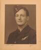 Philip Creswell proudly wearing his Observer (Navigator) brevet soon after graduation, 1940.