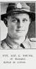 Private Alf C Young - of Kaiapoi