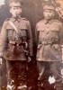 On the left is Okore Tariu, and on the right is Kakepare Tariu, photo taken in Suez, Egypt.  They are both from Areora, Atiu, Cook Islands, Pacific Islands. Served in the New Zealand Army Expeditionary Force 1914-1918.