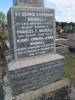 Family memorial to Albert Eric Ralston BAGNALL
[base of headstone]
Photographed 13 October 2013, 
Waikaraka Cemetery, Onehunga, Auckland, New Zealand
