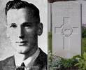 Headstone of RNZAF Flight Sergeant (2nd Pilot) Thomas Lewis Cowin - of Nelson, New Zealand - at Becklingen War Cemetery, Soltau, Niedersachsen, Germany.