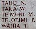 Matehaere's name is on Chunuk Bair New Zealand Memorial to the Missing, Gallipoli, Turkey.