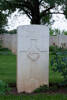 Patrick's gravestone, Cassino War Cemetery, Italy.