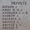 Percival's name is on Chunuk Bair New Zealand Memorial to the Missing, Gallipoli, Turkey.