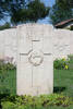 Michael's gravestone, Cassino War Cemetery, Italy.