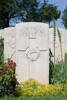 James Boniface's gravestone, Cassino War Cemetery, Italy.