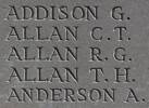  George's name is inscribed on Caterpillar Valley NZ Memorial to the Missing, France.