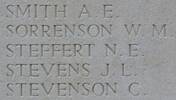 Neville's name is inscribed on Messines Ridge NZ Memorial to the Missing, West-Flanders, Belgium.