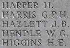 Joseph's name is inscribed on Caterpillar Valley NZ Memorial to the Missing, France.