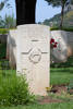 William's gravestone, Cassino War Cemetery, Italy.