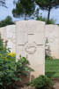 Jack's gravestone, Cassino War Cemetery, Italy.