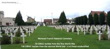 Marissel French National Cemetery- France. New Zealander Flight Sergeant Lawrence S. Jamieson is buried here.