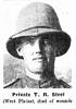 Image of Thomas that appeared in the Otago Witness (18 October 1916, p. 29) (Supplement).
