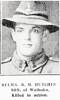 RFLMN. B. M. HUTCHINSON, of Waihuka, Killed in action. 20 Dec 1917